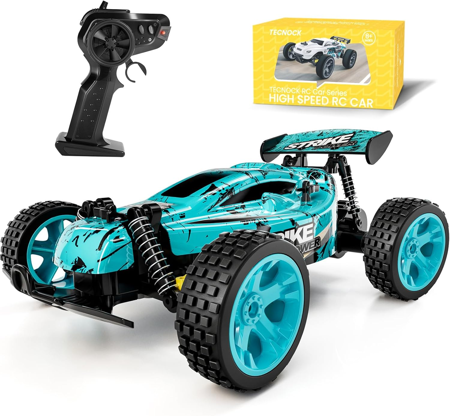 RC Car Remote Control Car for Kids, 1:18 Scale 20 KM/H 2WD Offroad