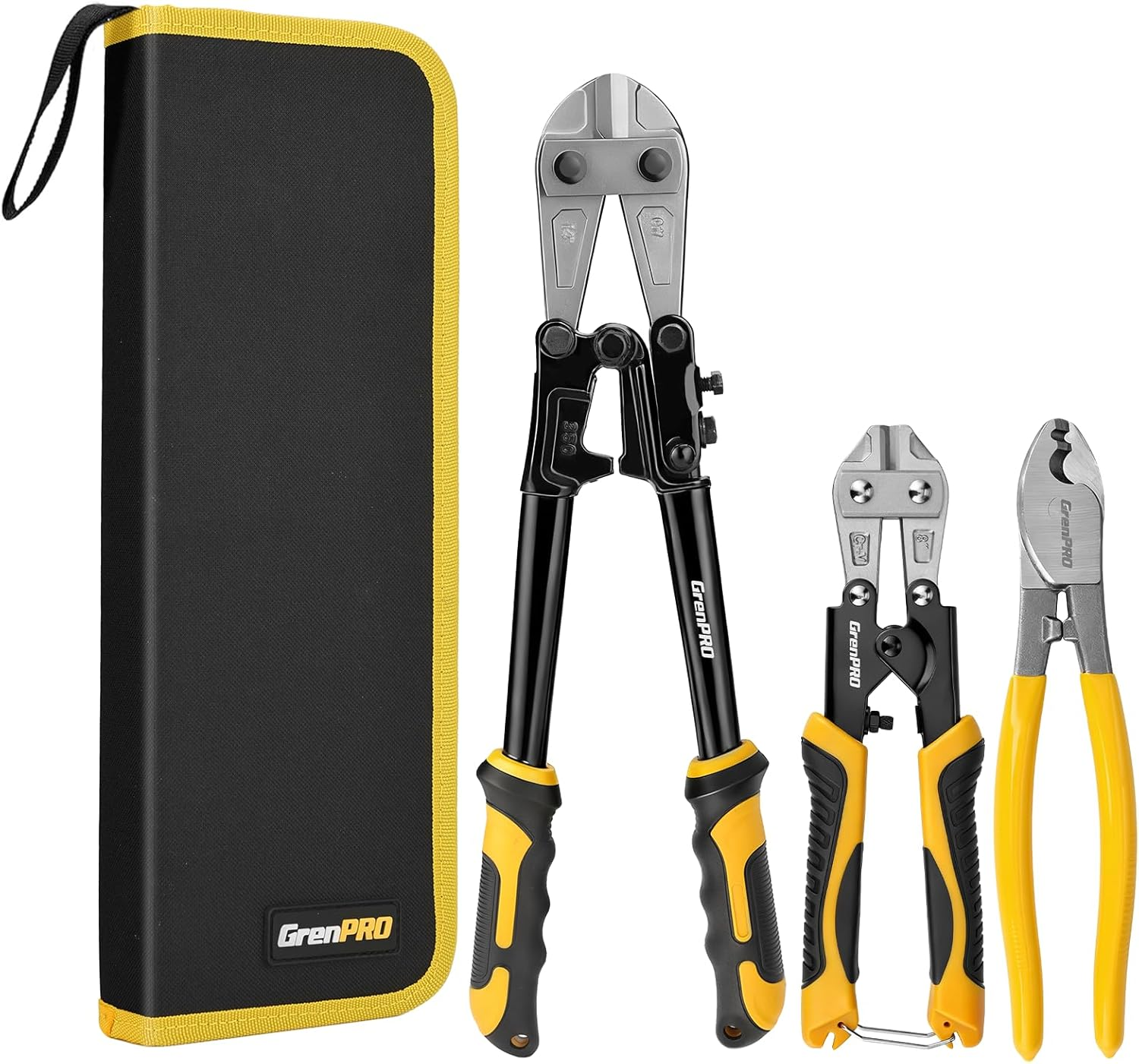 3-Piece Bolt Cutter Pliers Set, 14