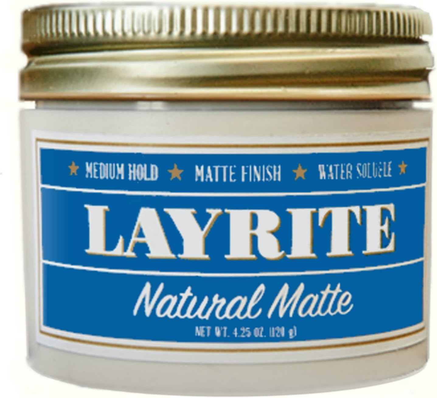 Crema Opaca Naturale 120G | Tenuta Media | Solubile in Acqua | Finitura Opaca