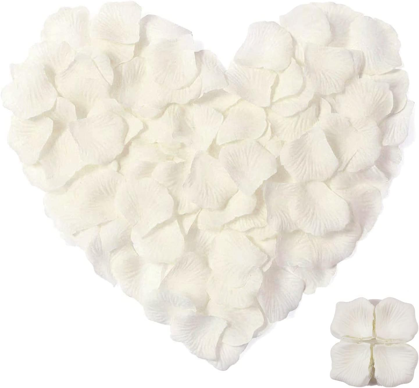 ARTIFICIAL ROSE PETALS Fake Silk Rose Petals 1000 Pcs Fake Flower