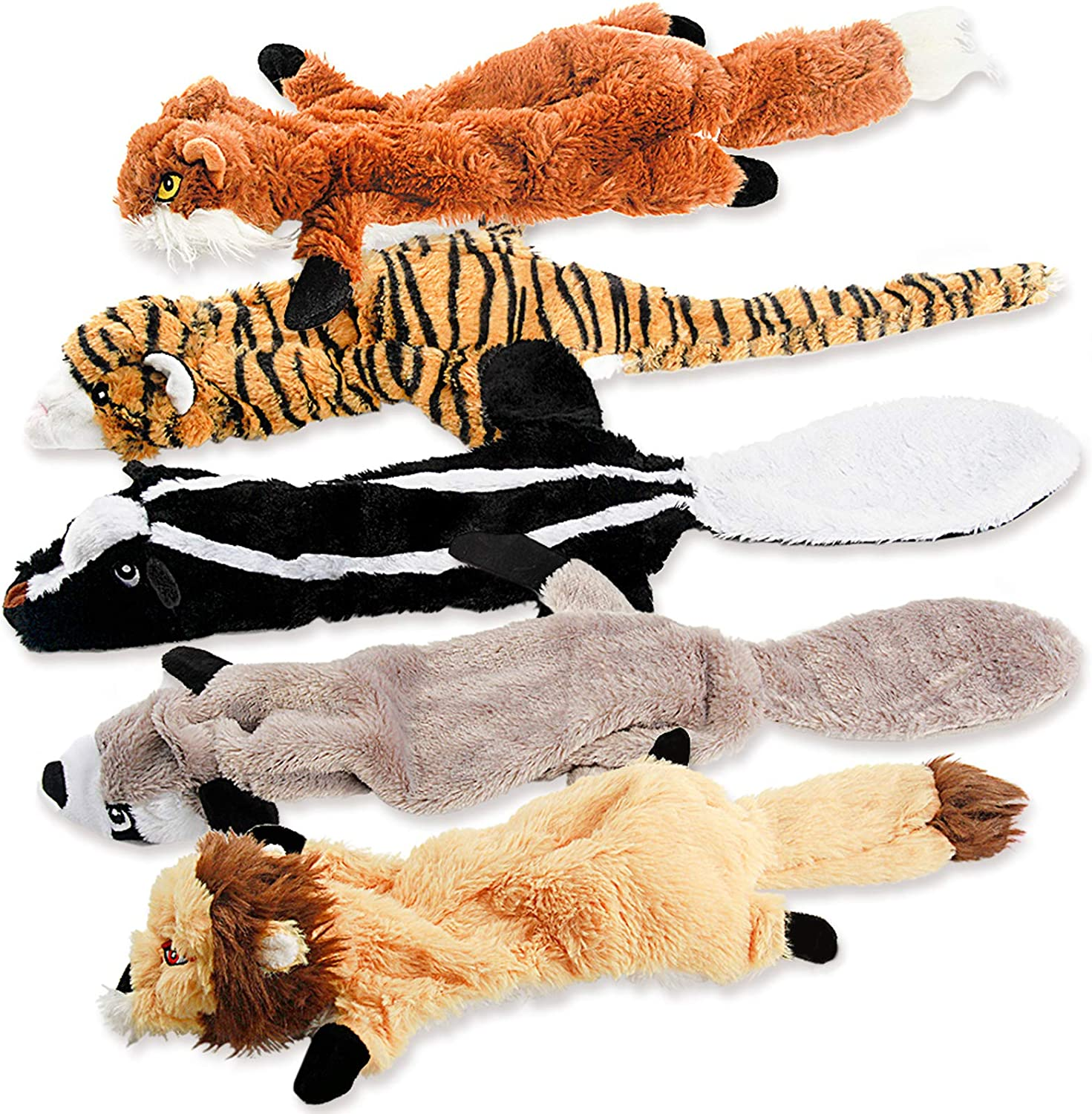 Dog Squeak Toys, No Stuffing Plush Dogs Chew Toy for Small Medium Large  Breed Ch | eBay