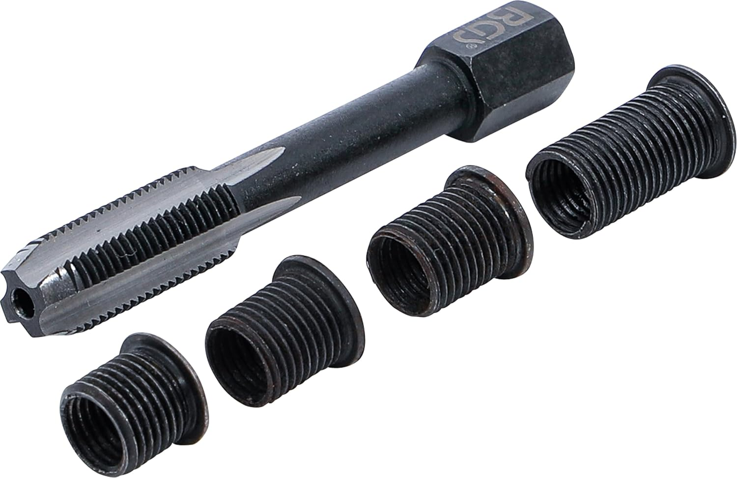 BGS 165 | Repair Kit for Spark Plug Threads | M10 x 1.0 mm | 5 pcs. - Picture 2 of 13