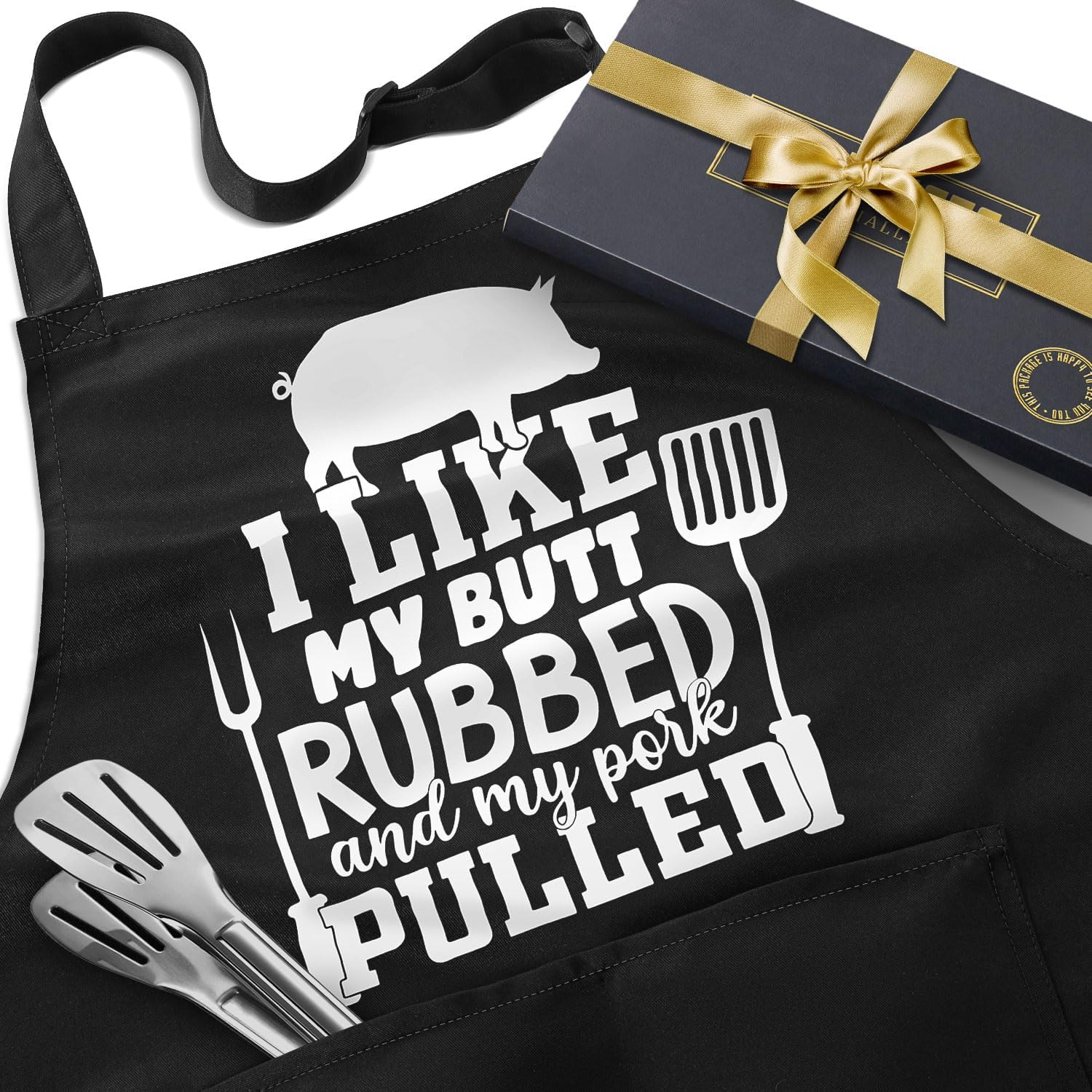 Gifts for Men Dad Husband - Funny Kitchen Gifts for Men, Birthday Christmas Gifts, Cooking Aprons Gifts for father