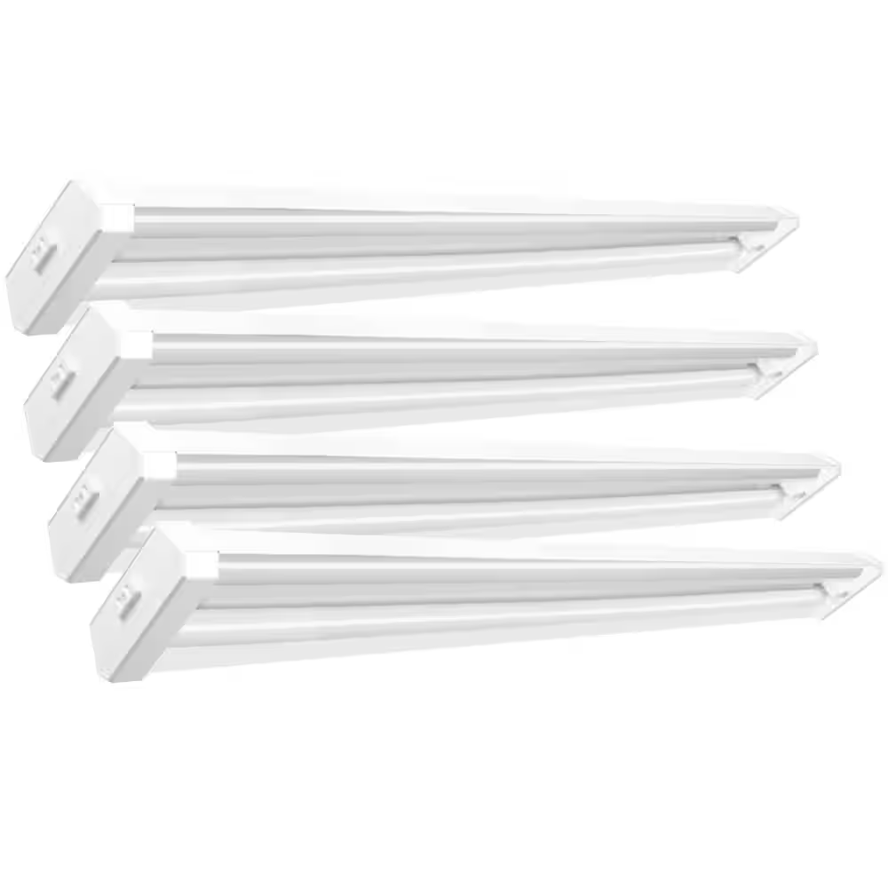 Feit Electric Shop Light Integrated LED 4 ft. Length x 4000K Cool White (4-Pack)