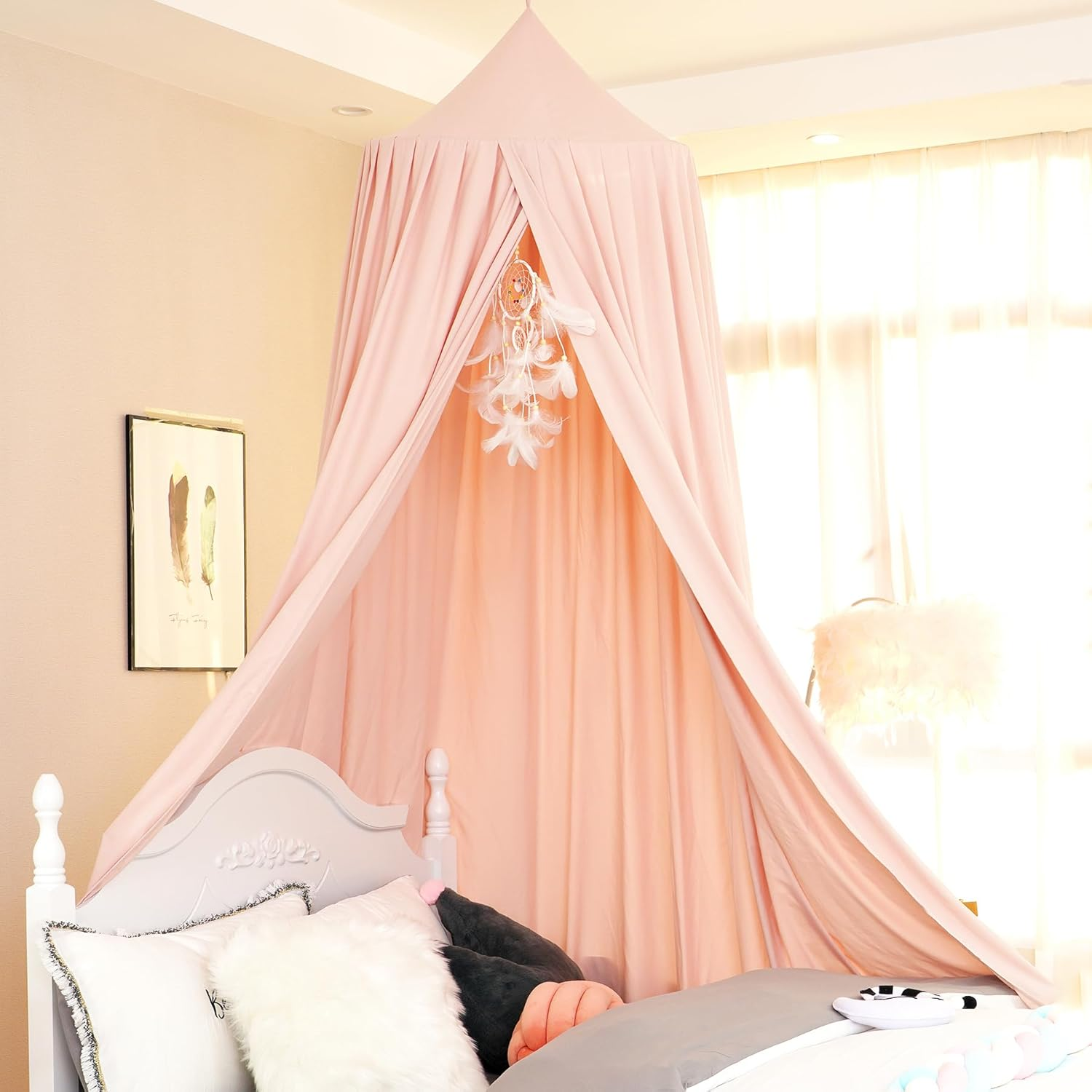 Extra Large Kids Bed Canopy for Girls Boys Bedroom Decor, Crib Canopy Nursery... - Picture 18 of 19