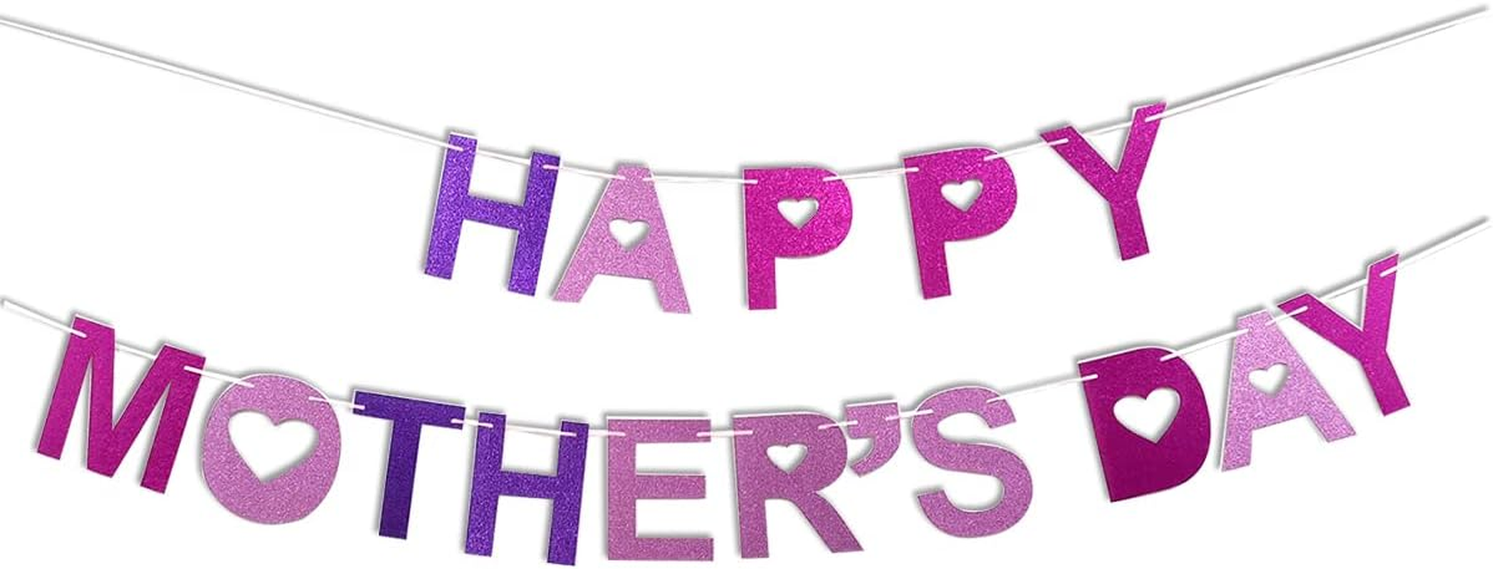 Happy Mother'S Day Banner Mom Banner Happy Mothers Day Garland Happy Mothers Day Signs Mothers Day Party Supplies for Mothers Day Brunch Mother Day Decor Happy Mothers Day Decorations