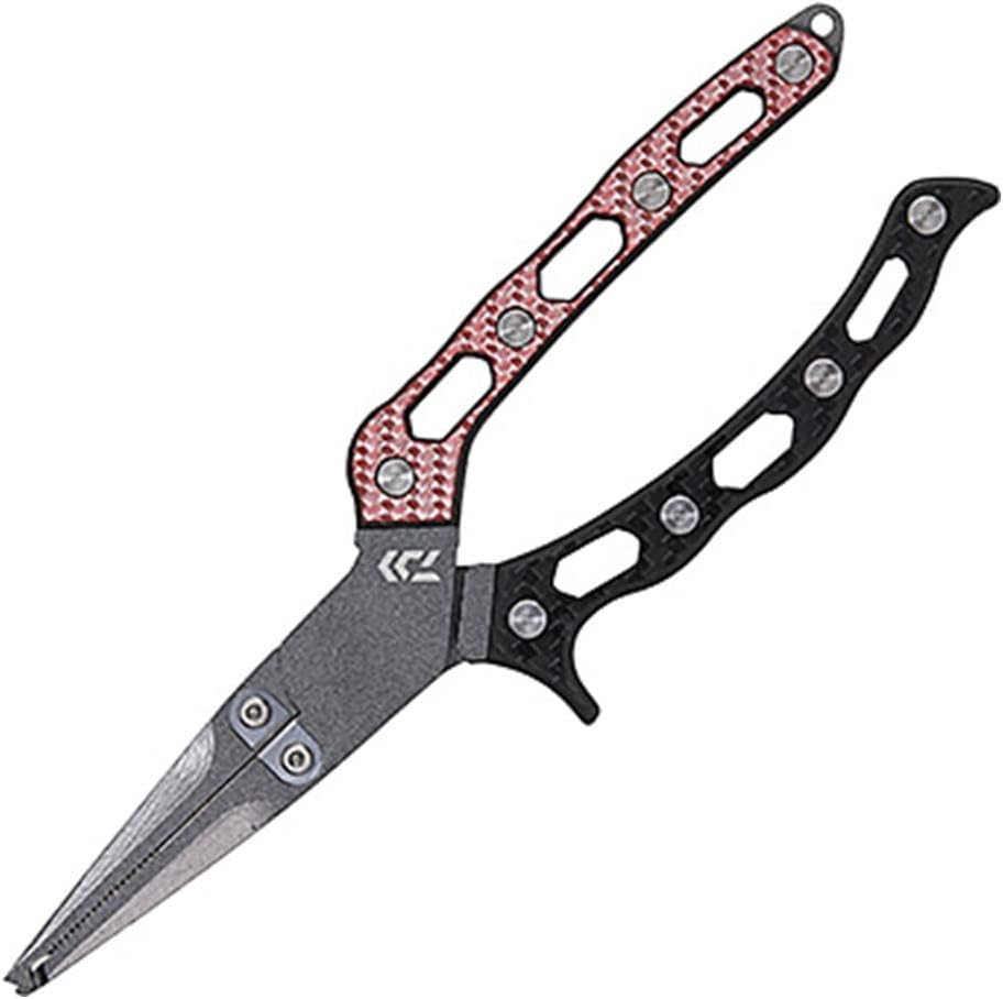 Daiwa Stainless Steel Pliers 220H Total Length 8.7 inches (220 mm), Black - Picture 10 of 10