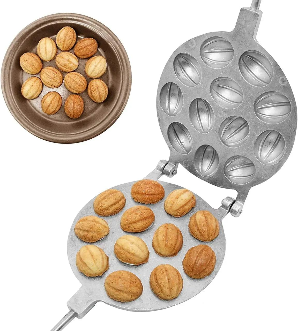 Walnut Cookie Mold Maker 12 - Oreshki Mold Maker - Walnut Cookie Molds 