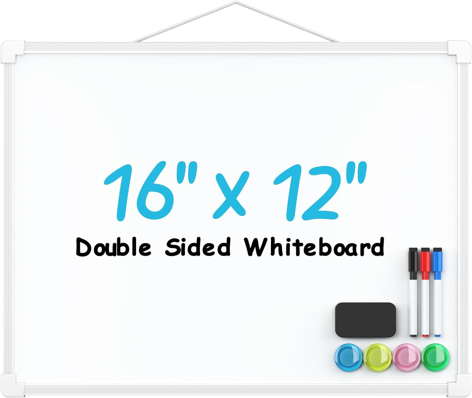 Maxgear Double-Sided Dry Erase Board for Wall, 16