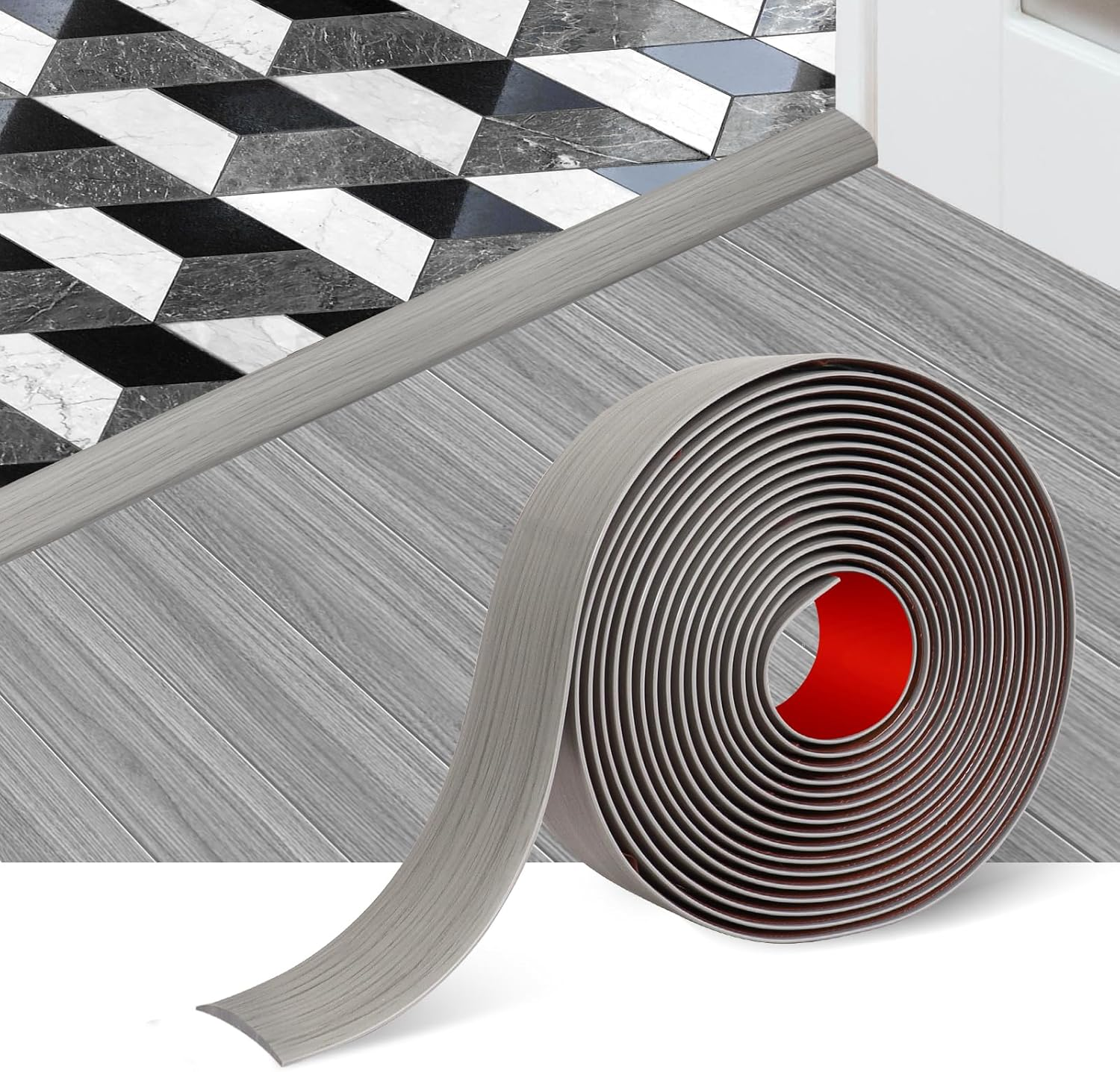 Floor Transition Strip Self Adhesive Floor Cover Strips Laminate 1.57