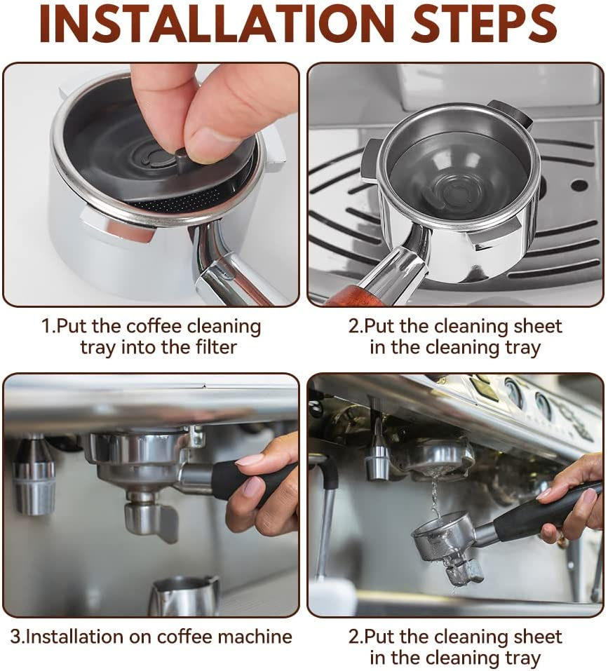 Proxima Direct Cleaning Disc 54MM Compatible with Coffee Machine BES500 BES81... - Picture 6 of 16
