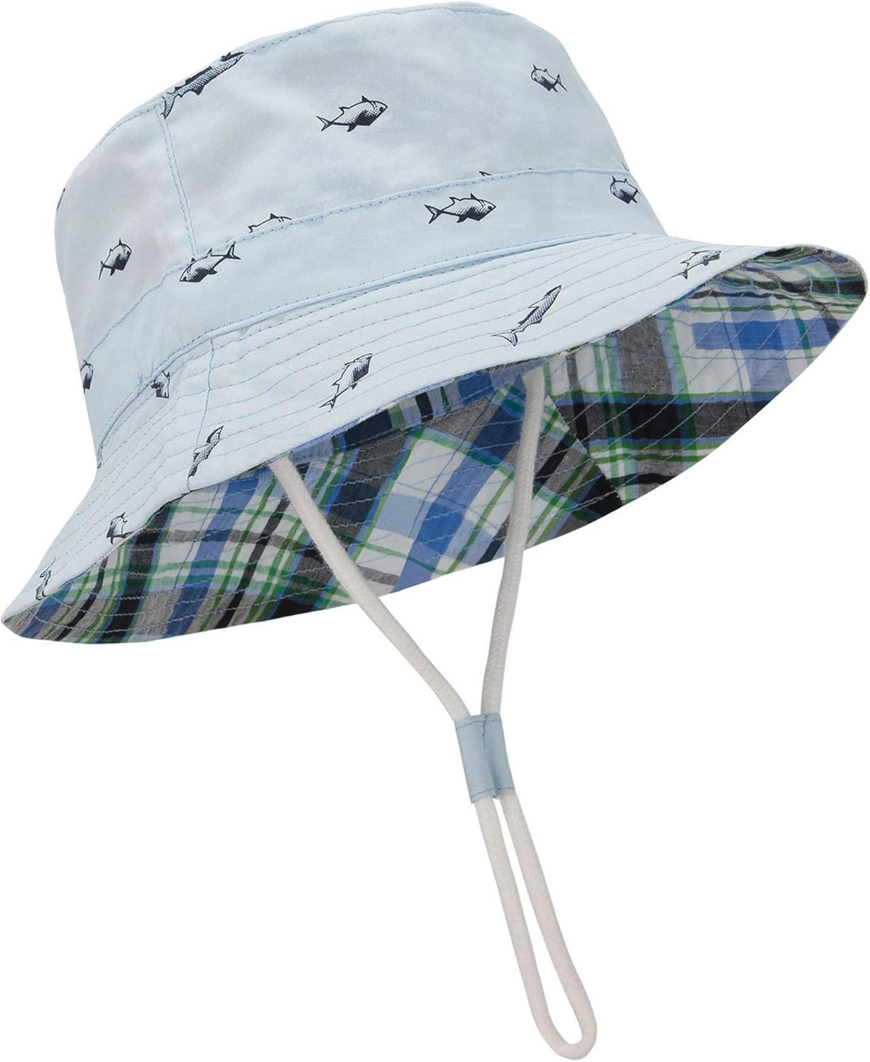 UPF 50+ Beach Baby Sun Hat Sun Protection Cute Wide Brim Summer Baby Boy Bucket Hats Toddler Sun Hats for Girl