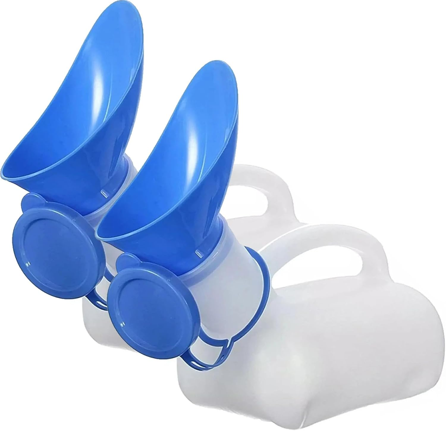 2 Pack Female Urinal Spill Proof - Portable Pee Funnel for Women 32 Oz | Stur...