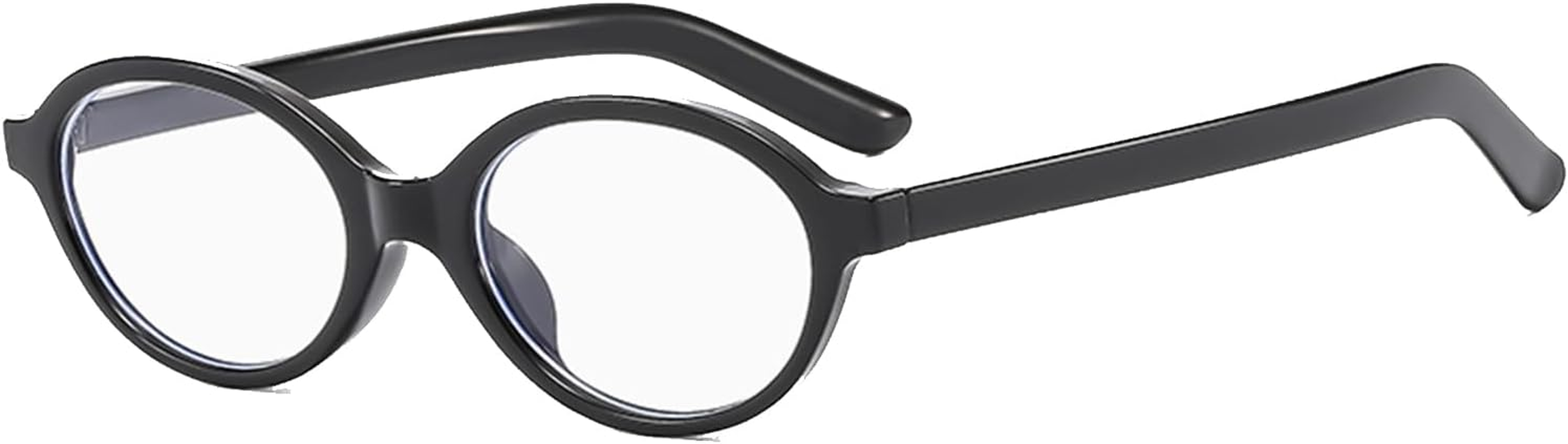 YAMEIZE Oval Blue Light Glasses Women Men - Small Anti Blue Light Glasses Ret... - Picture 19 of 19