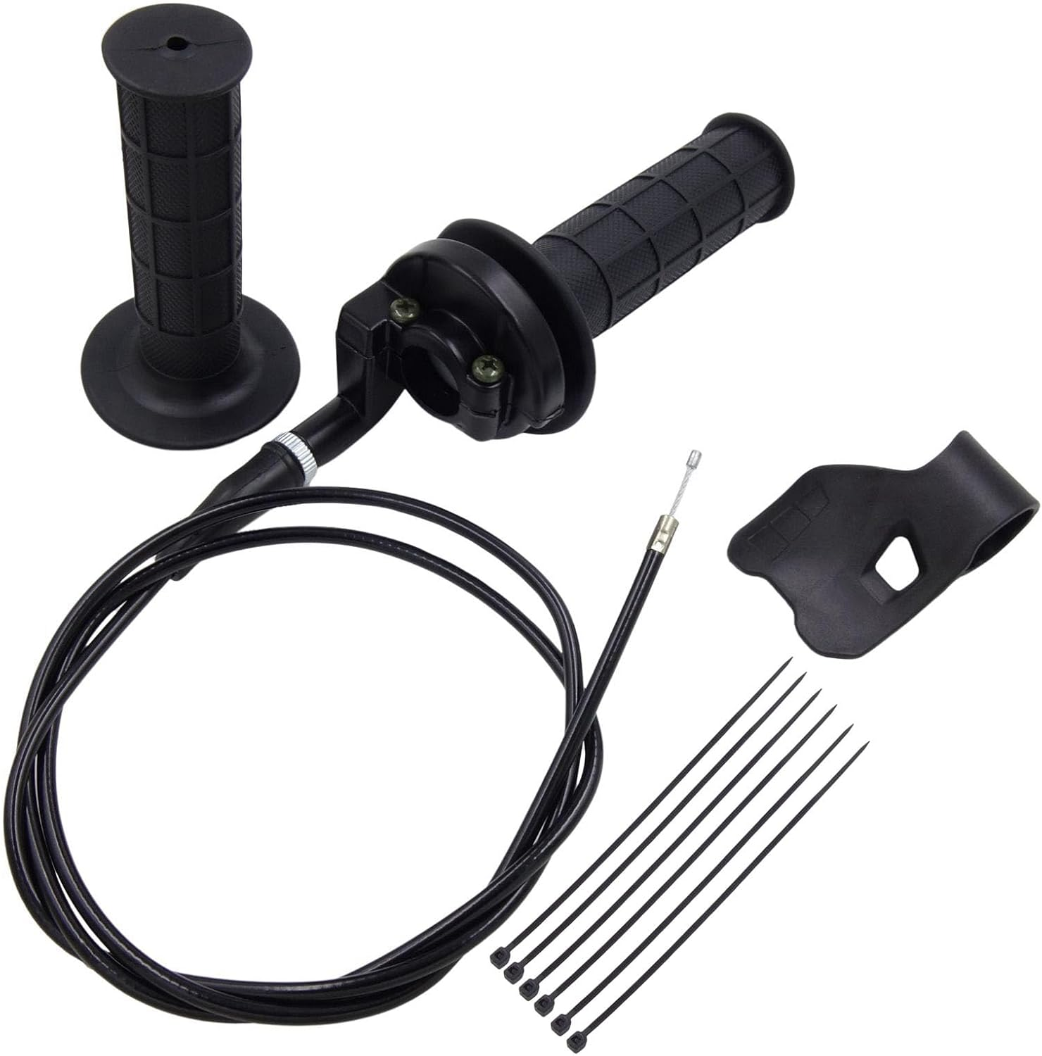 Manillares de acelerador 7/8 pulgadas para moto cable de acelerador de repuesto