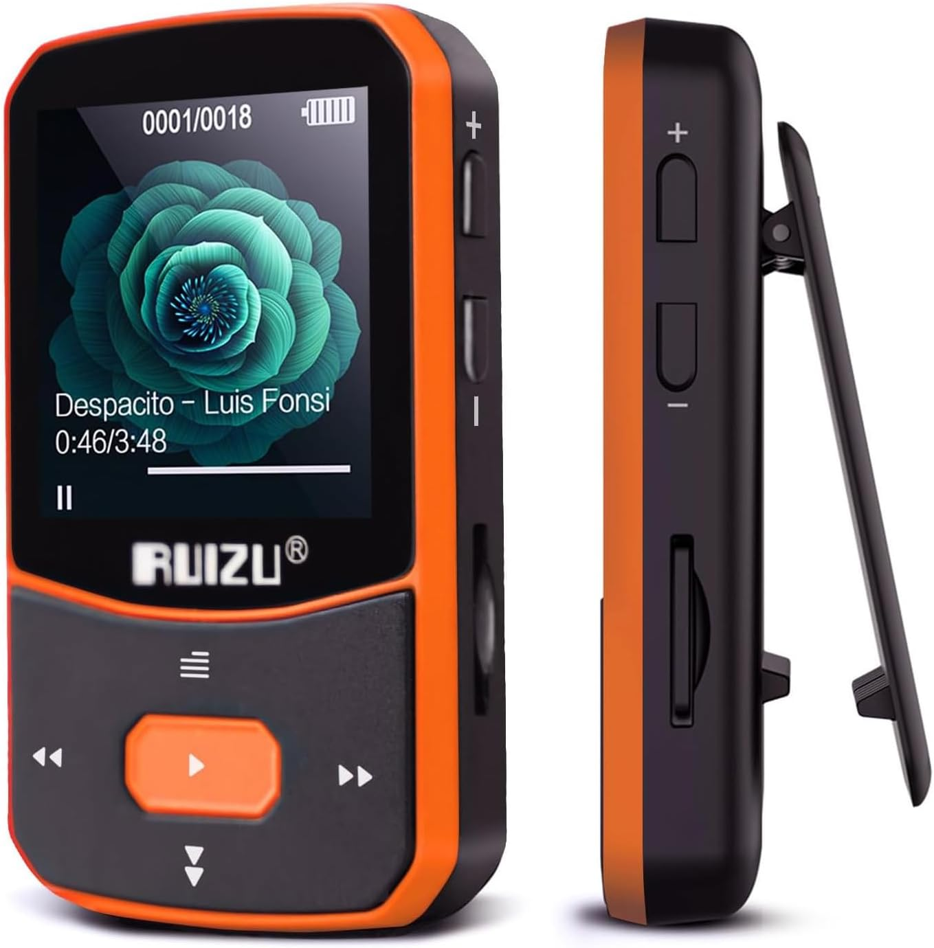 RUIZU 64GB Clip MP3 Player with Bluetooth 5.3, Portable Music Player for Spor... - Picture 9 of 15