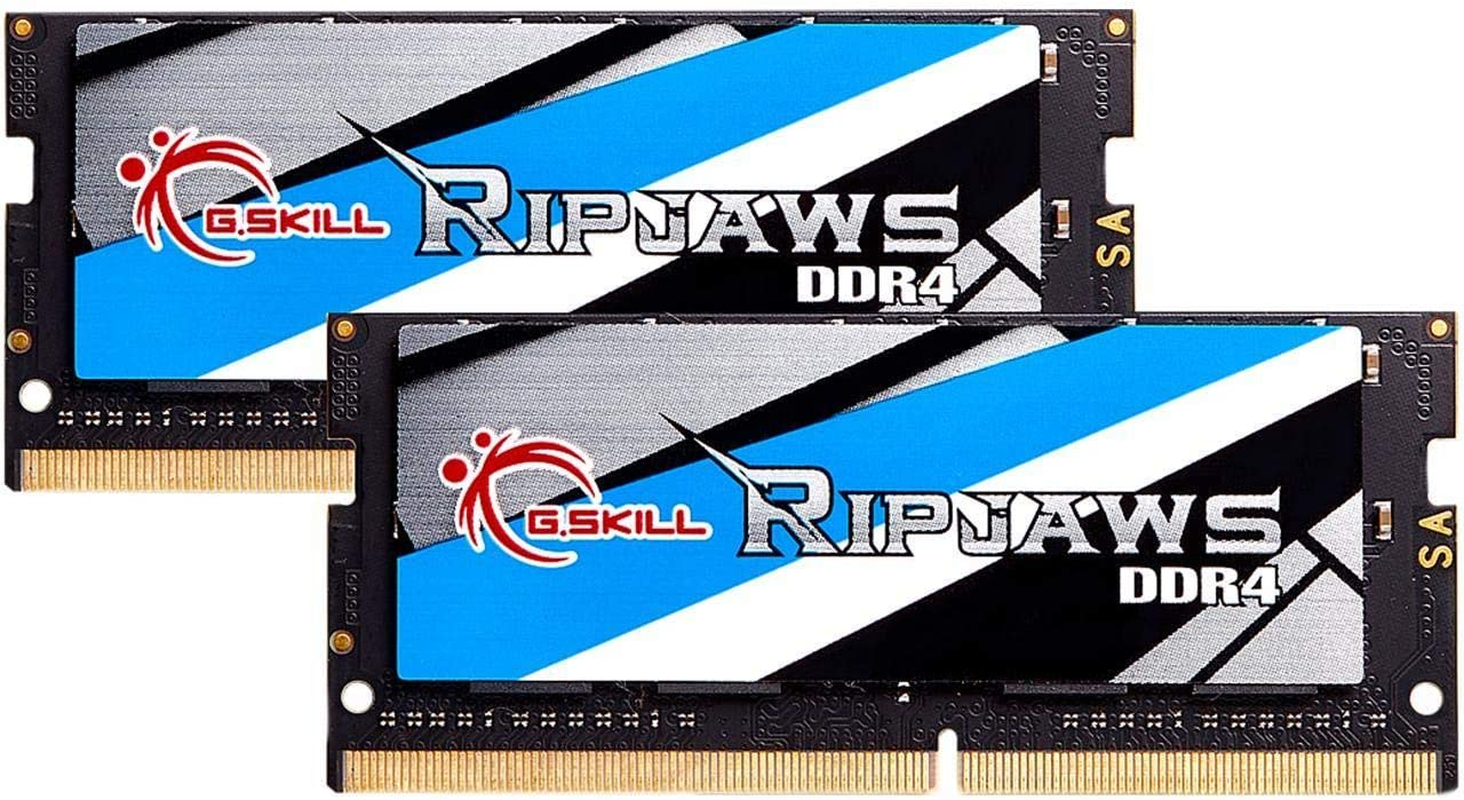 Ripjaws DDR4 SO-DIMM Series DDR4 RAM 64GB (2X32Gb) 3200Mt/S CL22-22-22-52 1.20V Unbuffered Non-Ecc Notebook/Laptop Memory SODIMM (F4-3200C22D-64GRS)