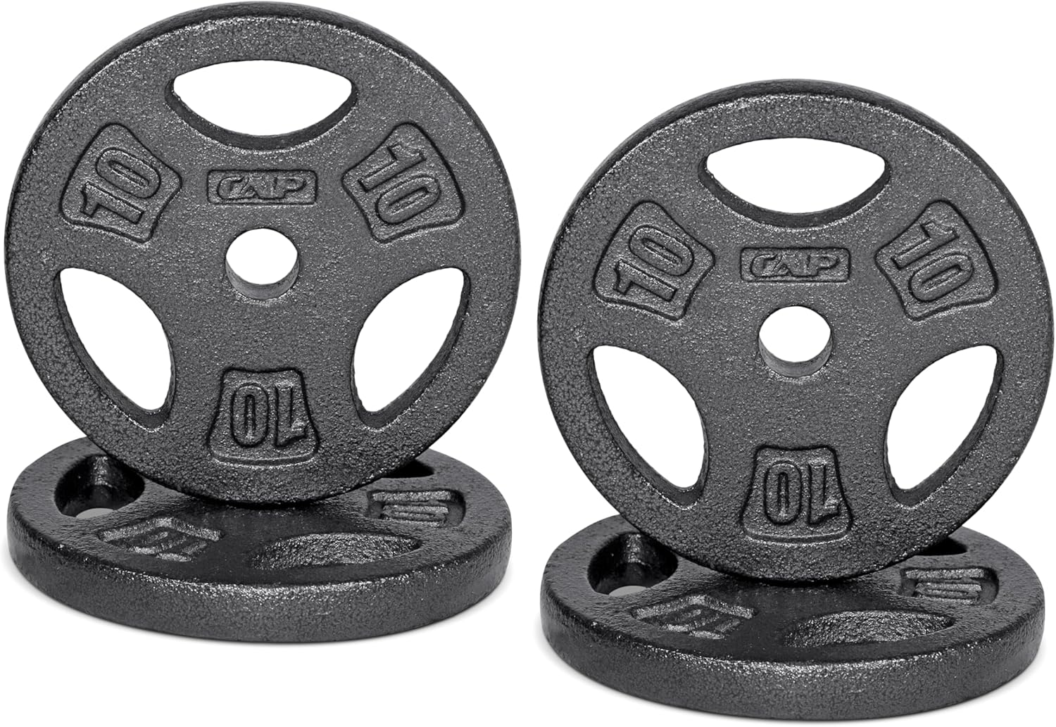 CAP Barbell Standard 1-Inch Grip Weight Plates