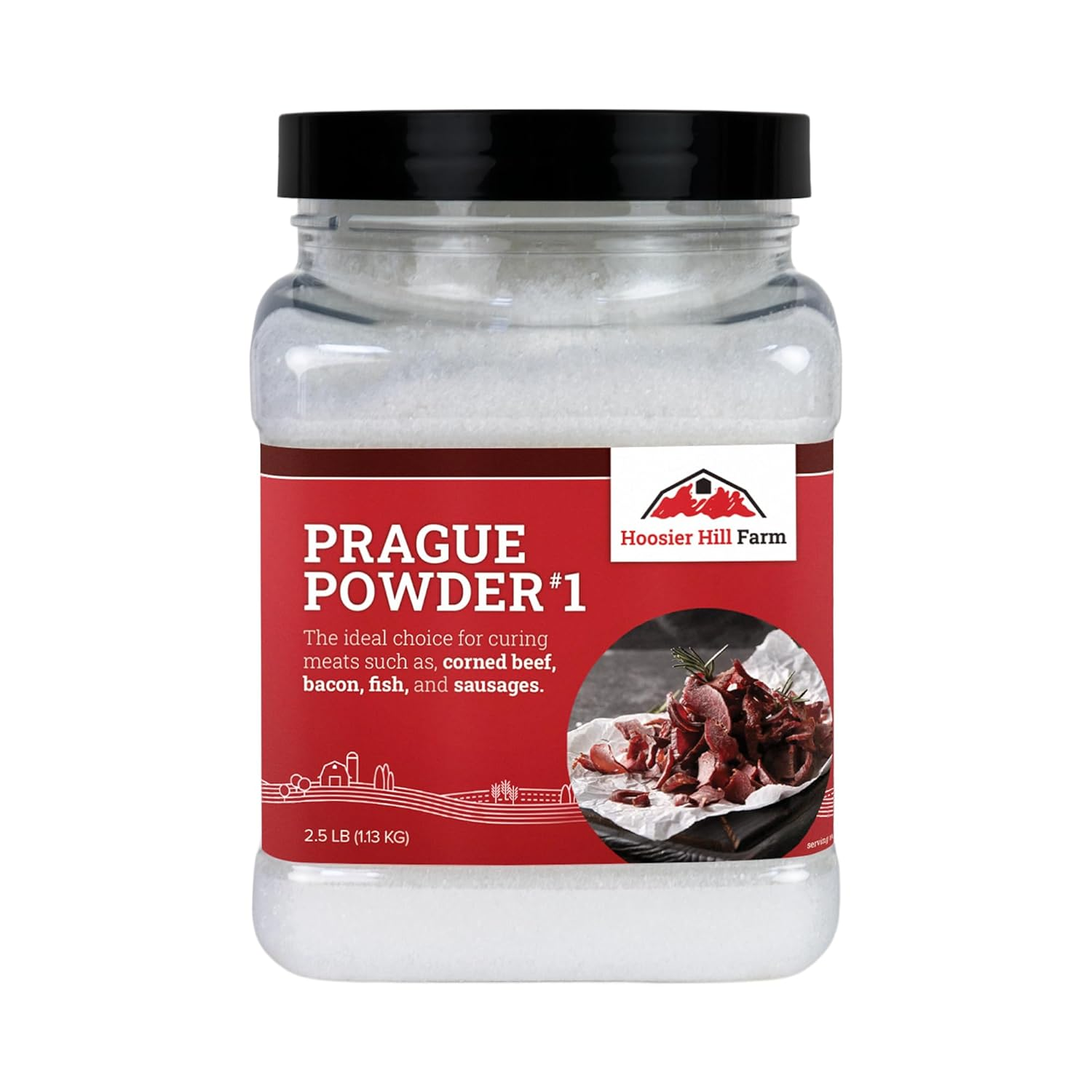 Prague Powder No. 1 Curing Salt, 2.5 LB - Colorless and Pure