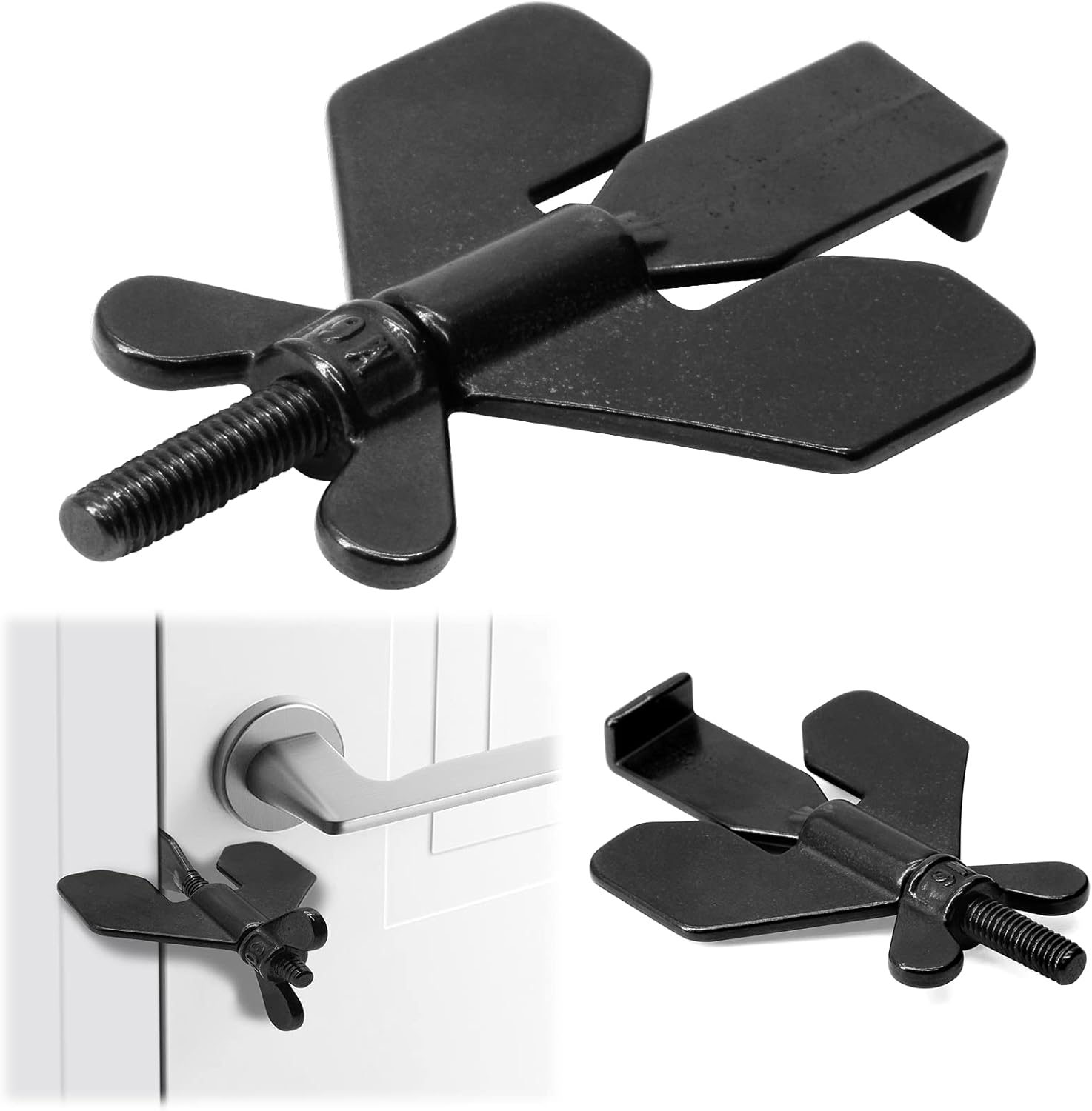 1 PCS ,Door Lock,Home Security Door Locker Travel Lockdown Locks for Additional Safety and Privacy Protion,Door Lock Security Devices,For Home Hotel School Apartment
