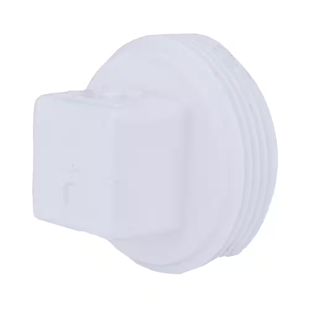 4 In. PVC DWV Cleanout Plug