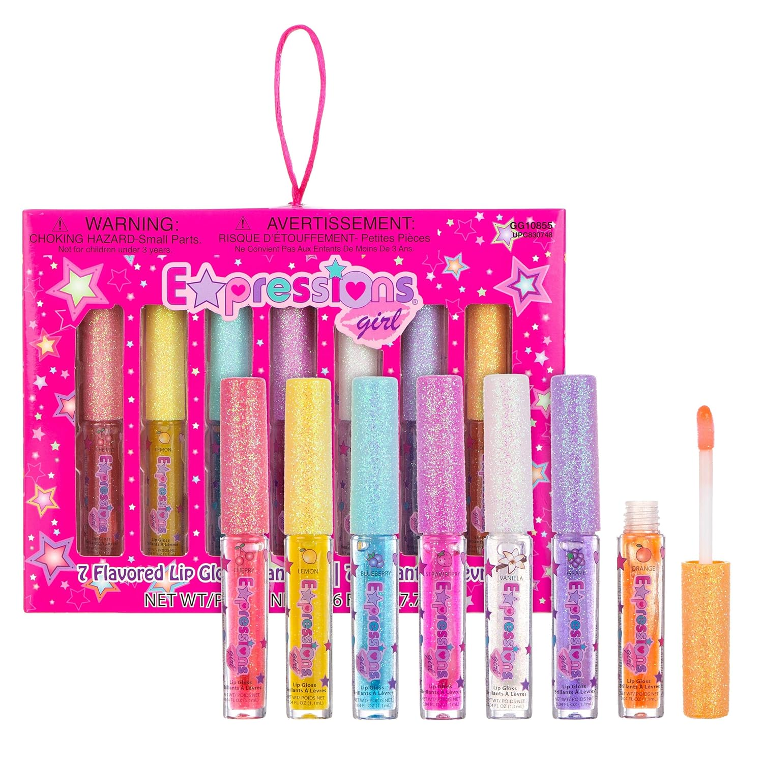 Expressions Girl / 7-Piece Flavored Lip Gloss Set