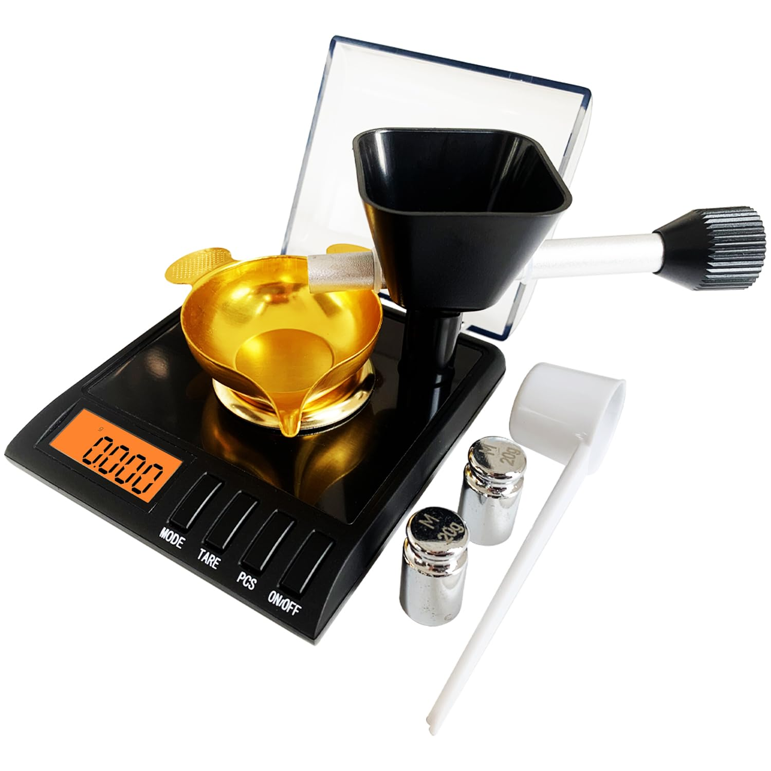 Reloading Scale with Powder Trickler, 750 Grains X 0.02 Gn