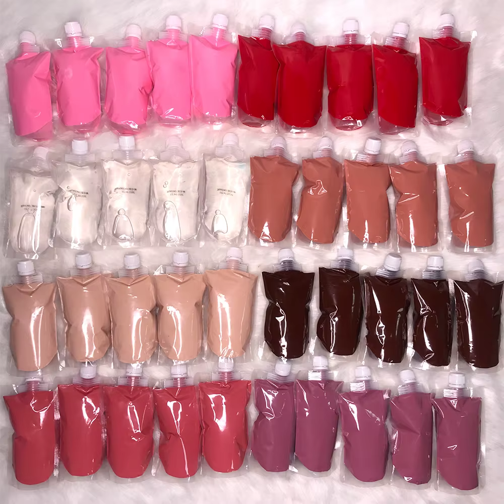 DIY Lipgloss High Pigment Premade Glossy Bulk Vegan Clear Oil Lipgloss Base Gel Versagel Lip Gloss Base