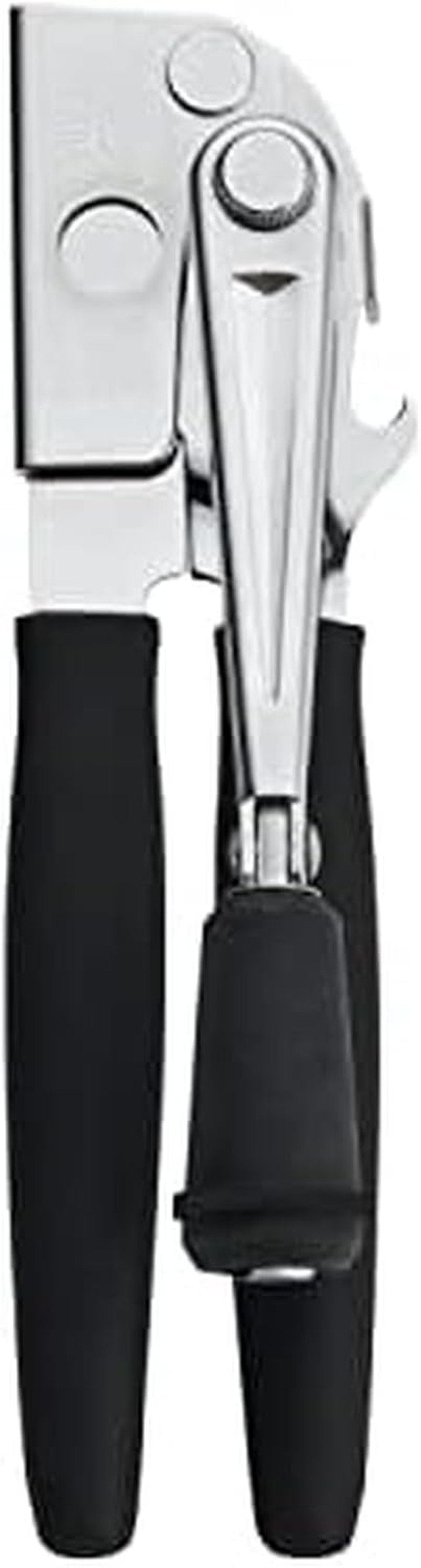Easy-Crank Can Opener with Folding Crank Handle, Black, 3.50 X 4.50