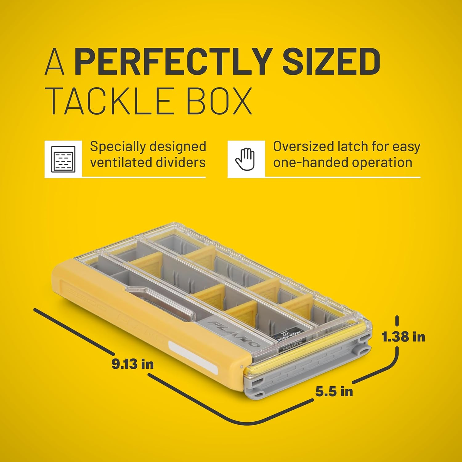 Plano Edge 3500 Premium Tackle Storage with Rustrictor Rust-Resistant Technol... - Picture 7 of 14