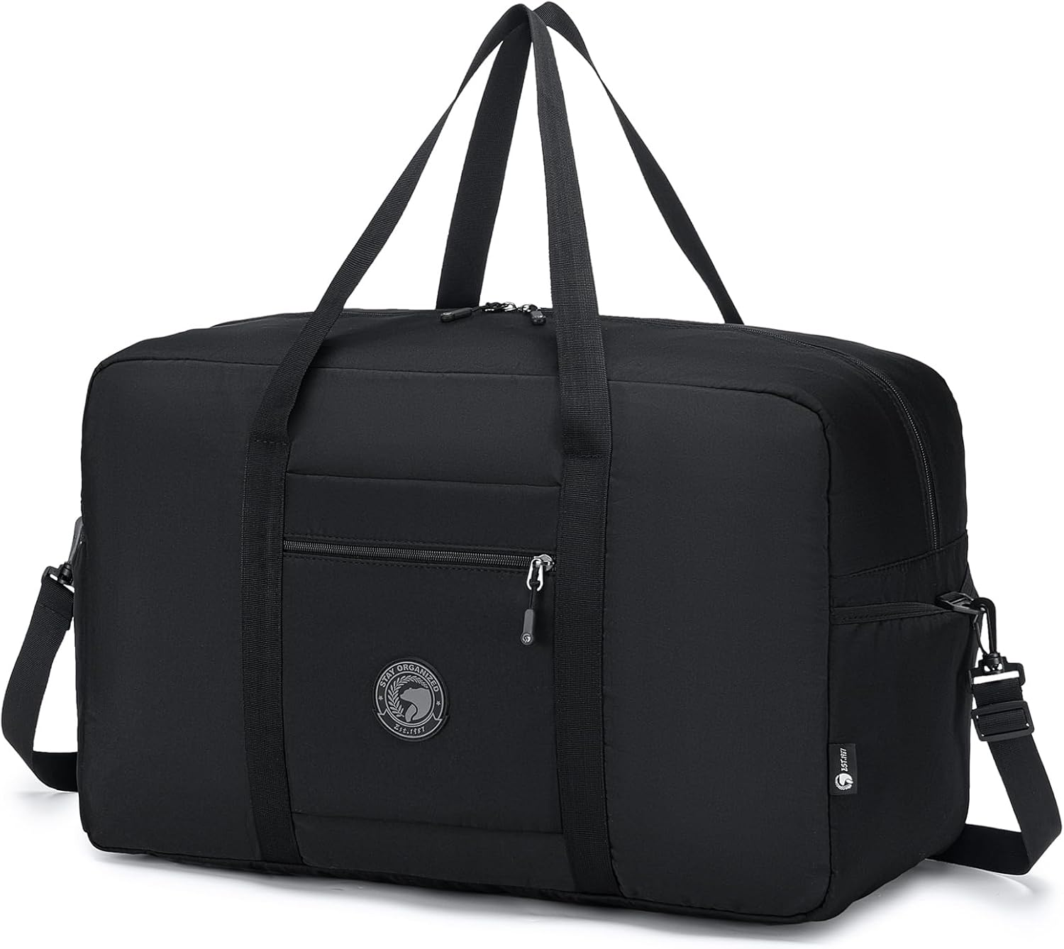 Carry On Bag 22x14x9 Canvas Travel Duffel 48L Airline Approved