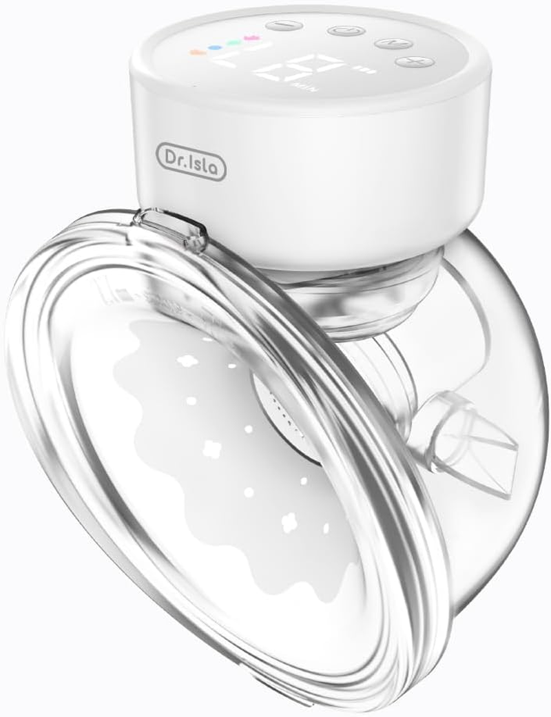 Hands-Free Breast Pump EB29 white, Wearable Pump with Comfortable Double-Seal... - Picture 4 of 13