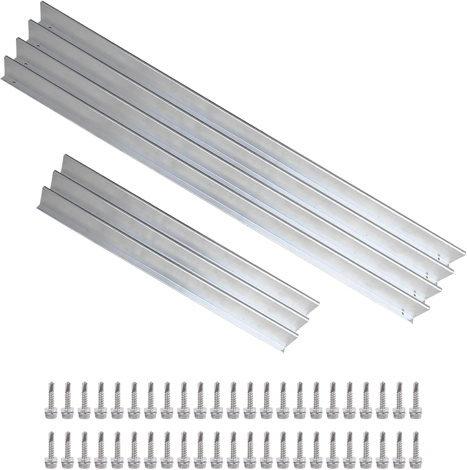 Heavy Duty Garage Door Support Reinforcement Strut Kit for 16FT Garage Door, U-Bar Garage Door Support Bracket