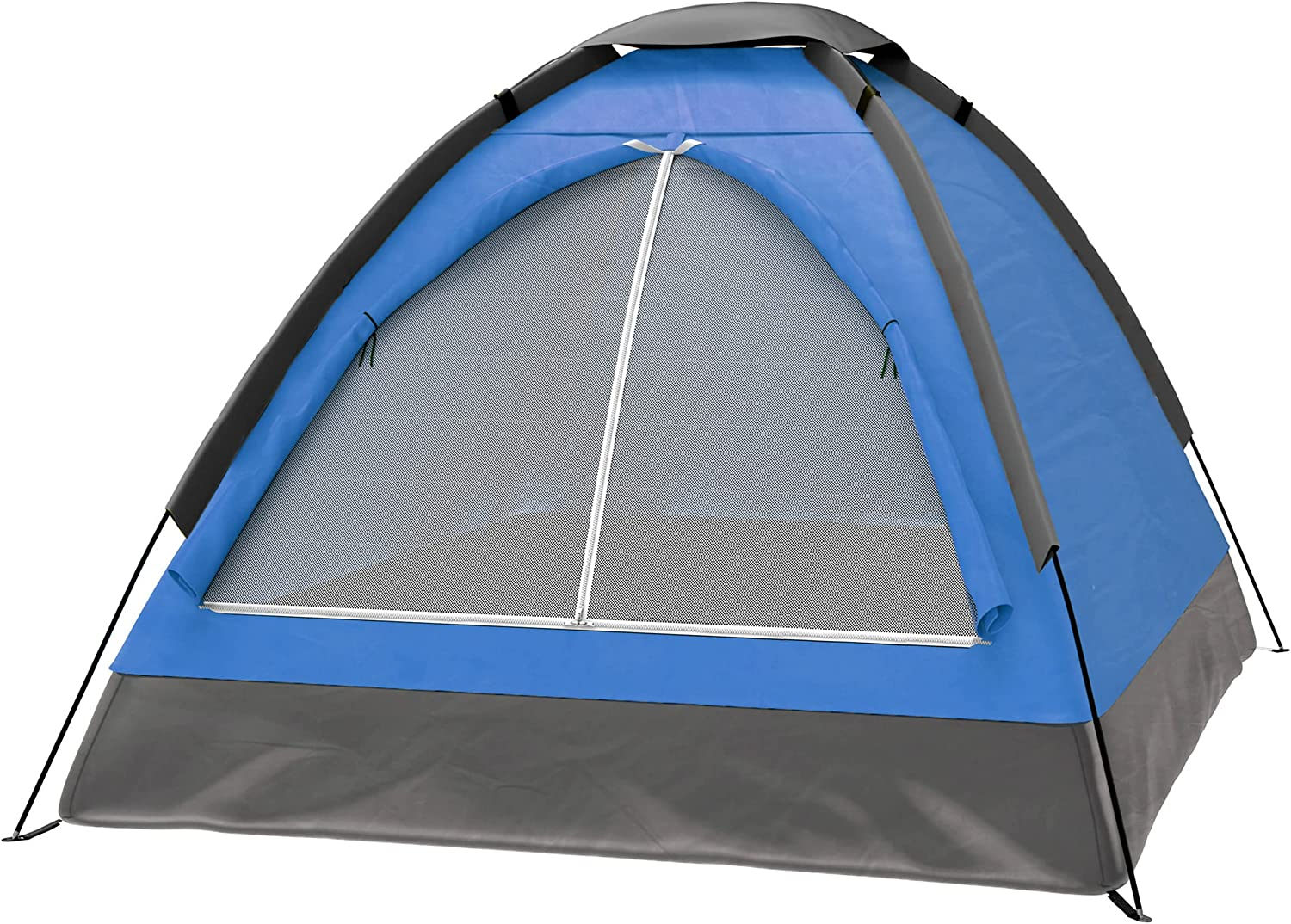 2-Person Camping Tent w/ Rain Fly & Carry Bag – Lightweight, Easy Setup