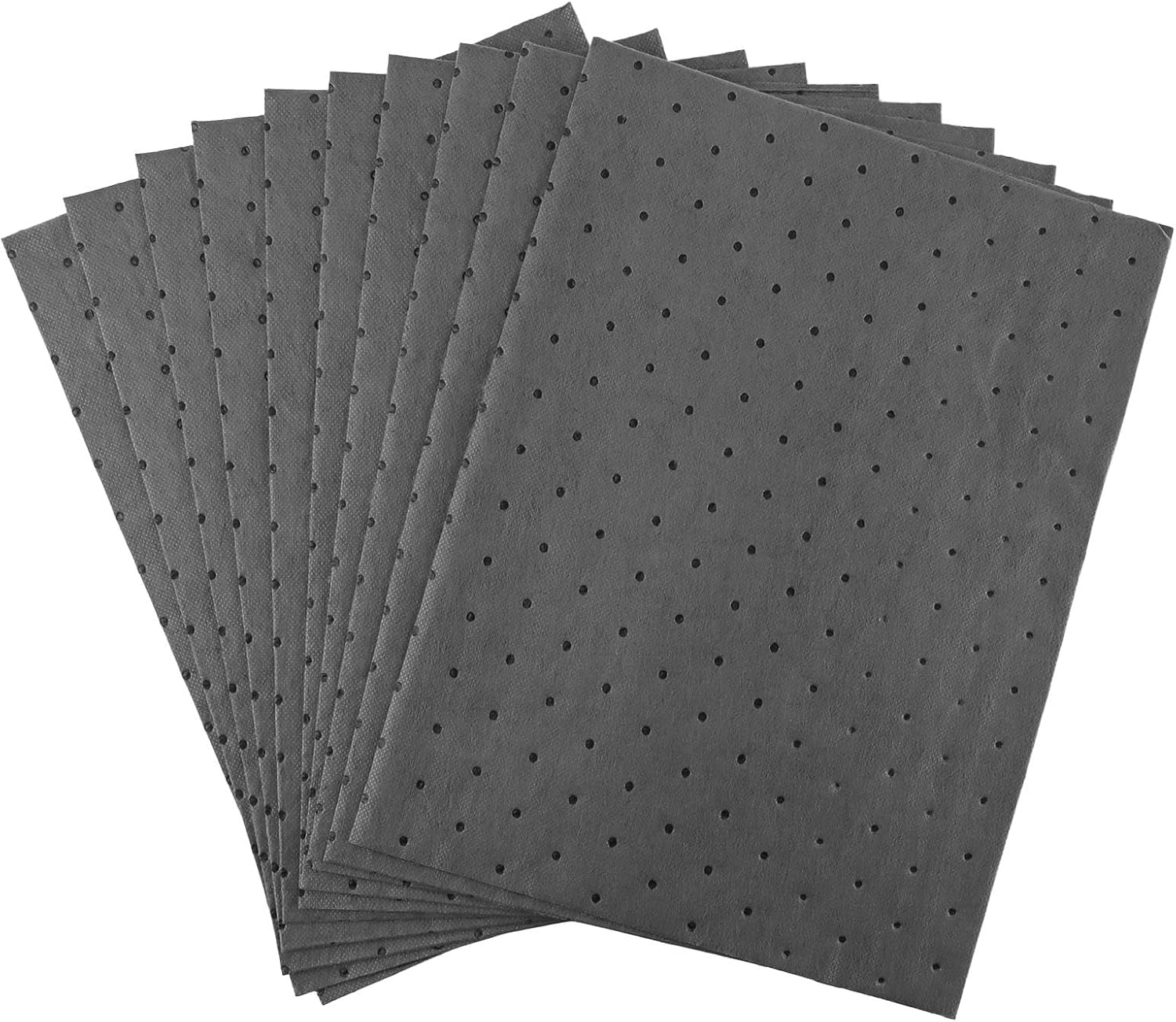 High Absorbency Microfiber Polypropylene Absorbing Pads Oil Spill Mat 10''X13''