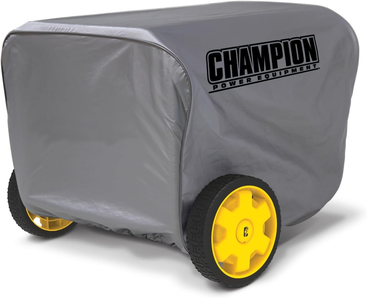 Weather-Resistant Storage Cover for 4800-11,500-Watt Portable Generators, Gray