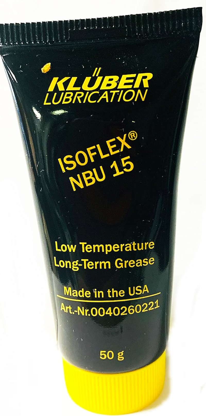 Kluber Lubrication Isoflex NBU 15 High Speed Spindle Grease 50G Tube