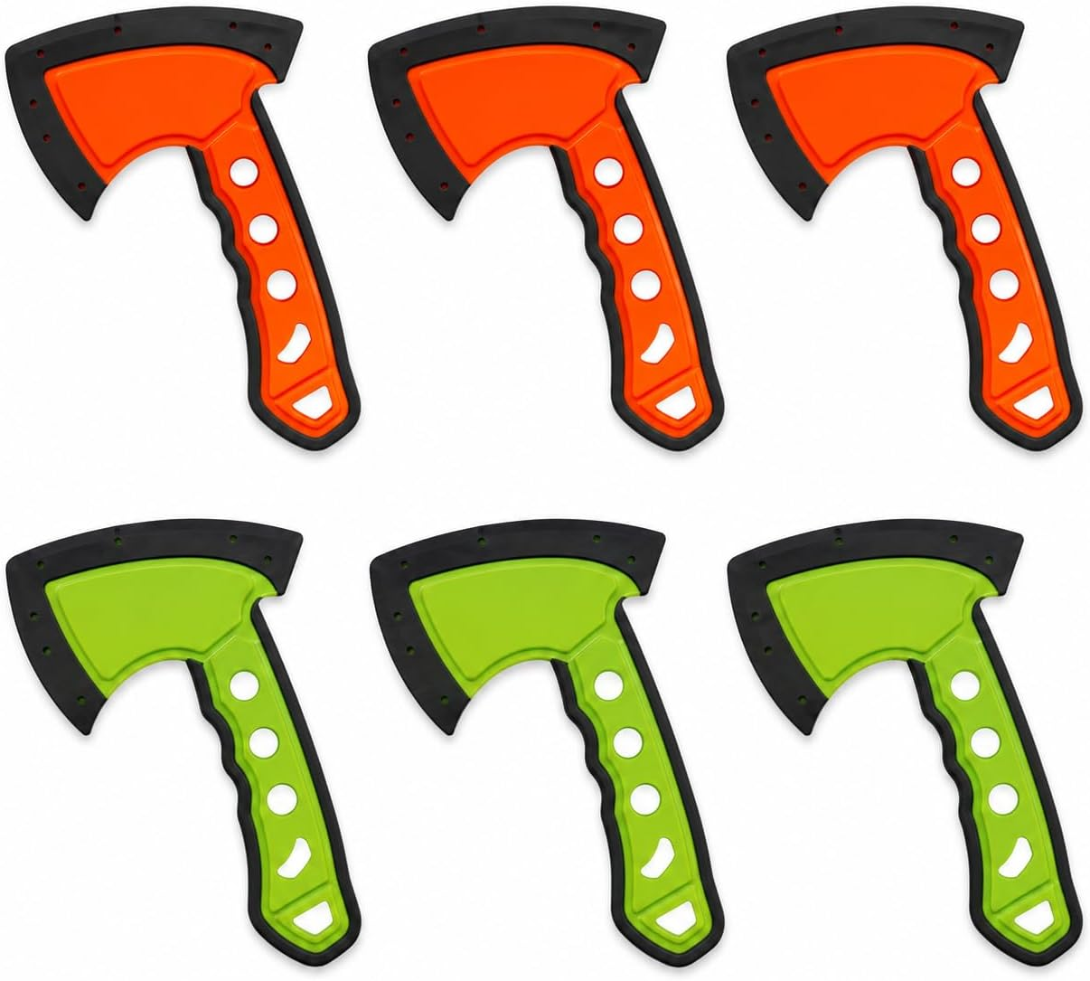 6 Pcs Throwing Accessories Replacement for Bristle Axe Target Board-Soft Tip Darts, Ninja Star and Plastic Throwing Game-Compatible with Most of the Bristle Axe Throwing and Dart Board