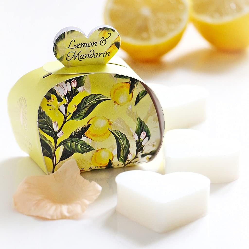 The English Soap Company Packed Guest Soaps, Sandalwood Shea Butter Heart Sha... - Picture 5 of 13