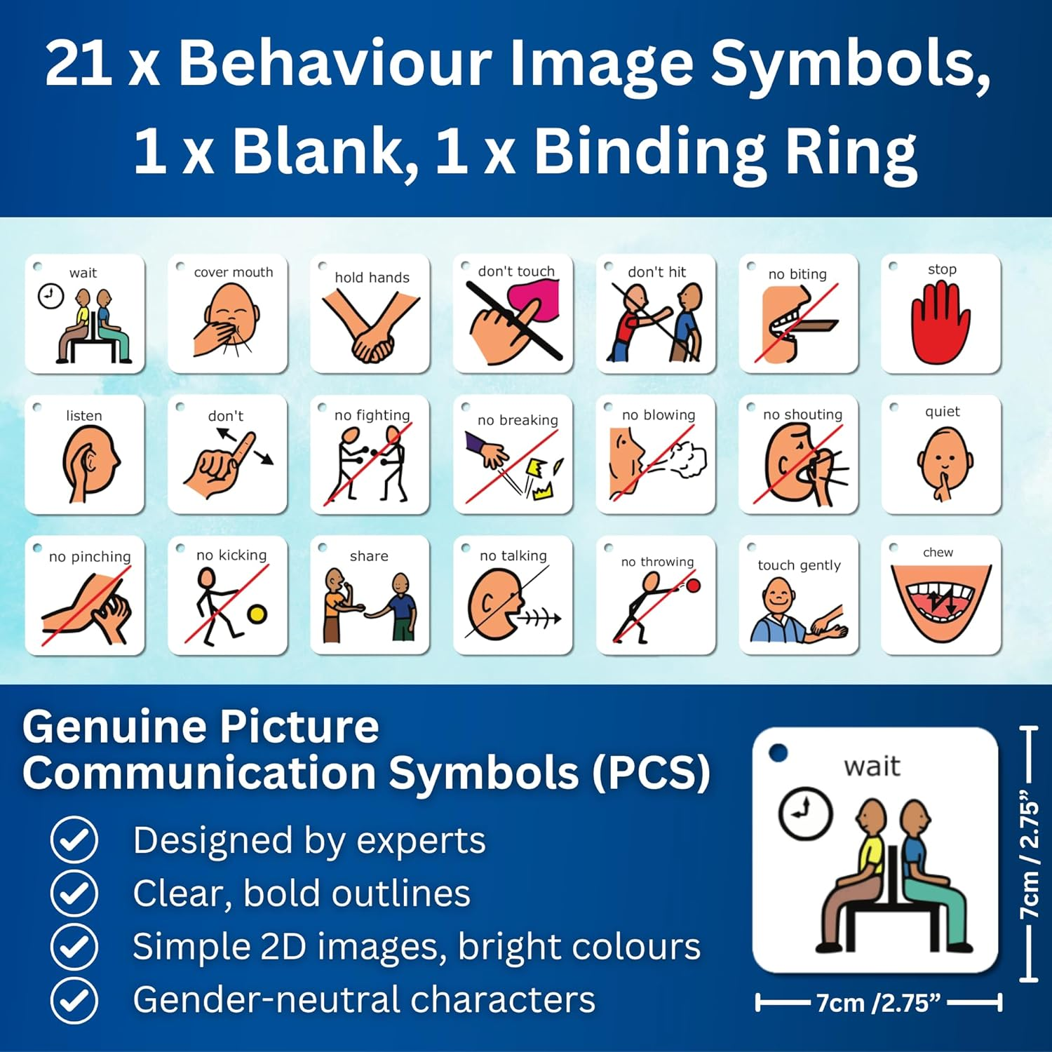 Behaviour Keyring – visual communication and behaviour management tool compat... - Picture 6 of 16