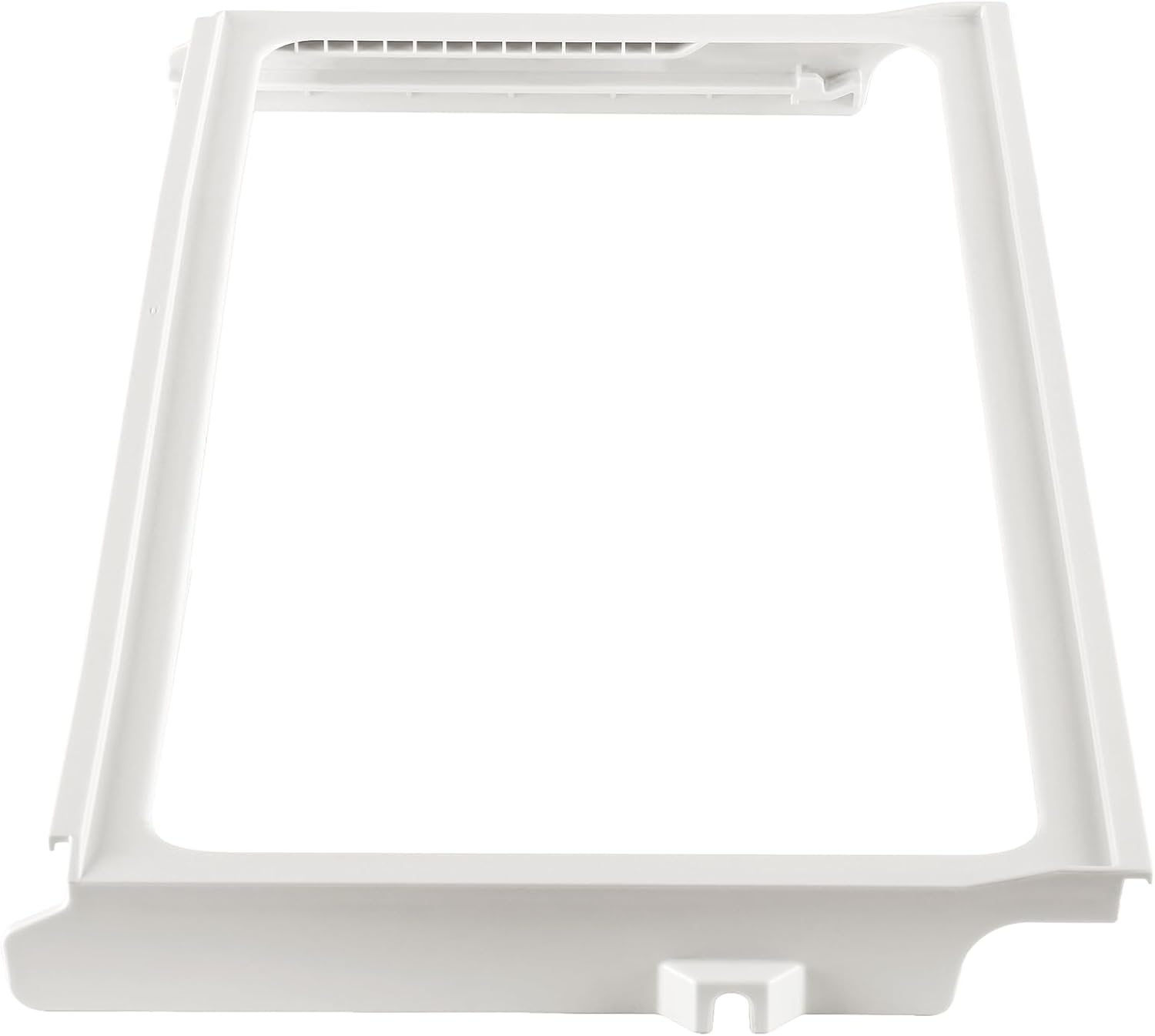 Refrigerator Crisper Drawer Cover Frame W11368751 W10905531 No Glass