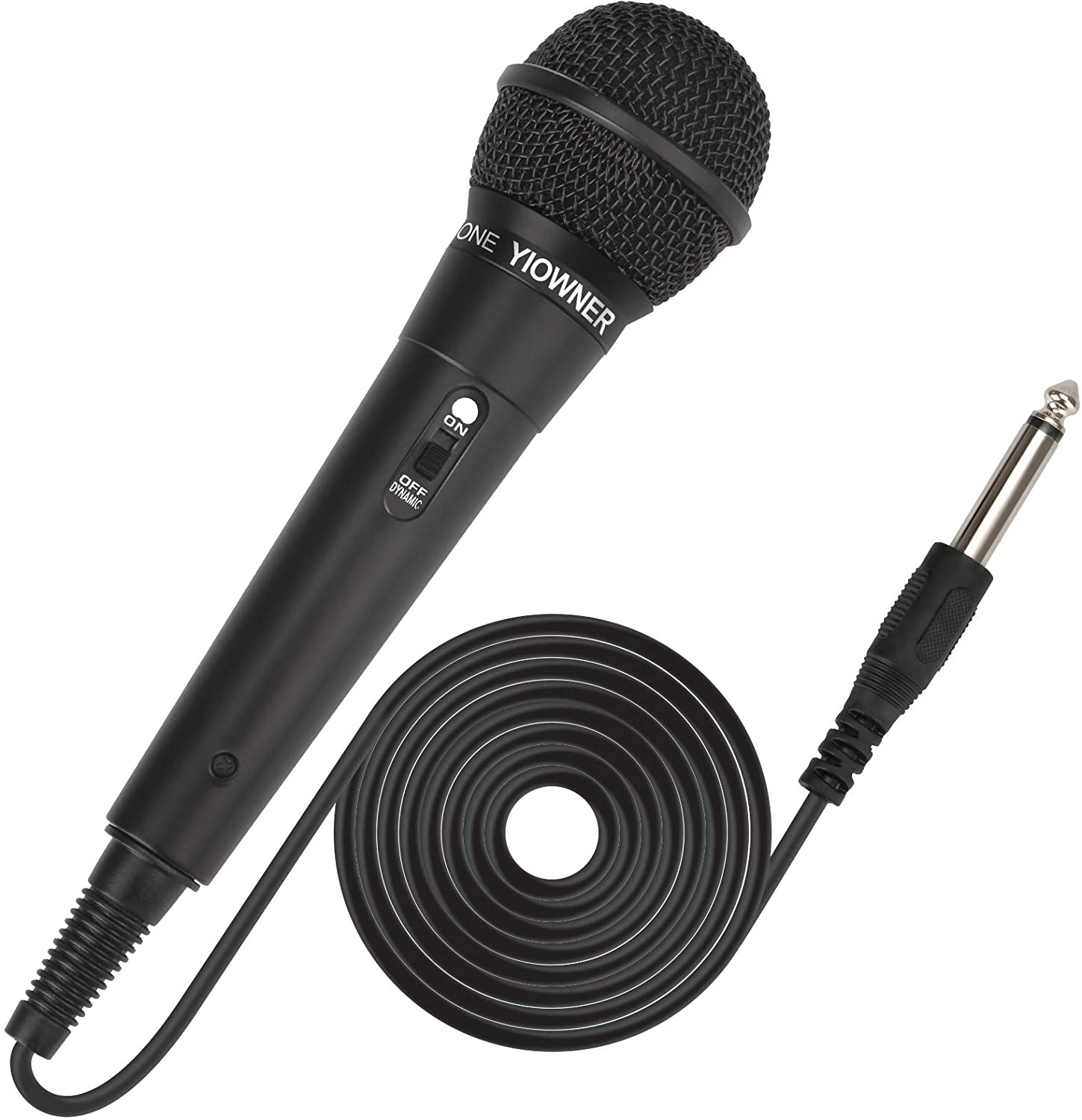 Dynamic Handheld Microphone for Karaoke, 2.5M Cable, Compatible with AMP & Mixer