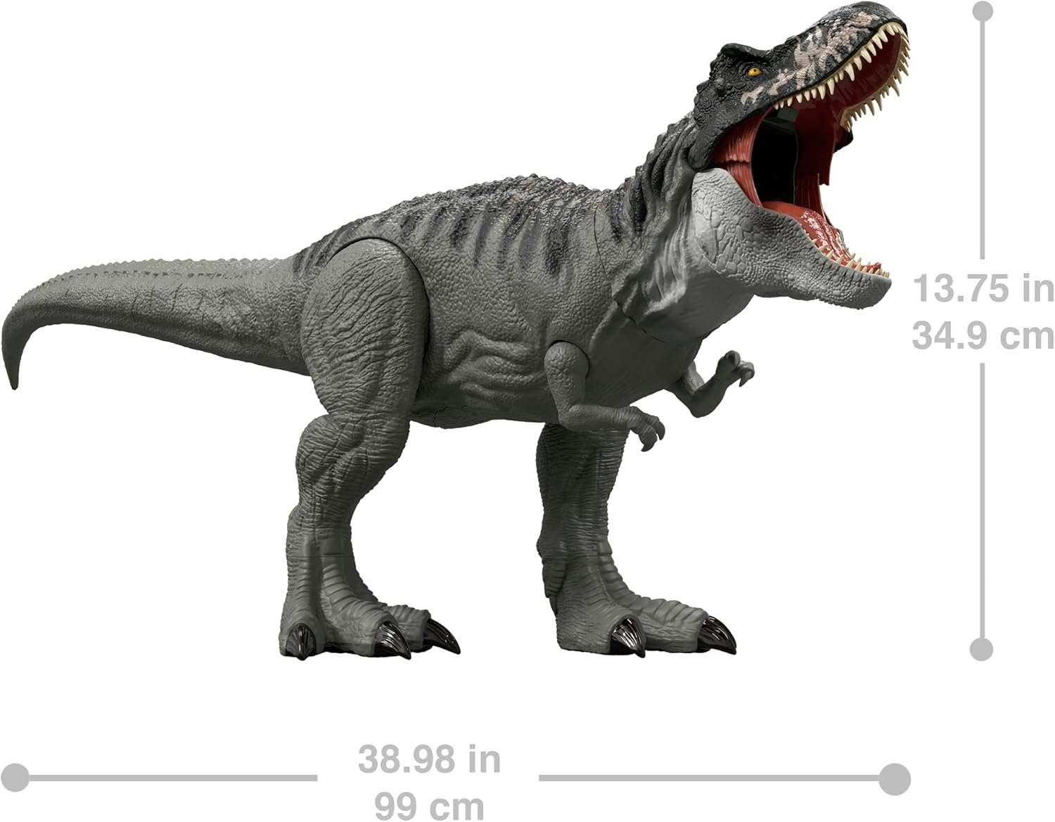 Mattel Jurassic World Rebirth Super Colossal Tyrannosaurus Rex Action Figure,... - Picture 7 of 13