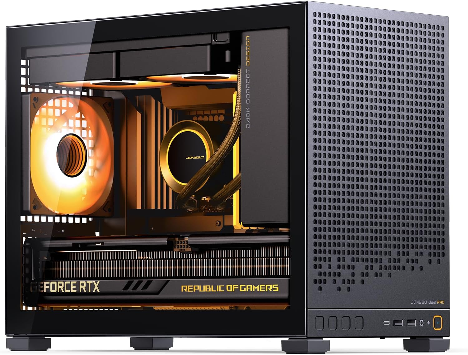 D32 PRO Micro-Atx PC Case,High Compatibility Mini Desktop
