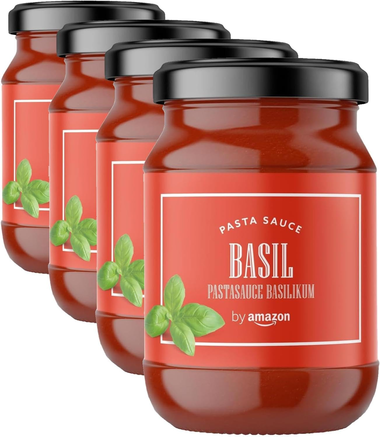 By Amazon Pasta Sauce Basilico, 420G (Pack of 4)