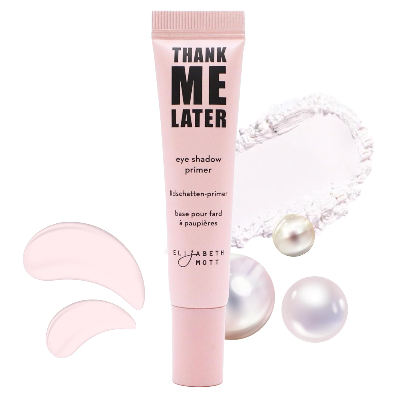 Thank Me Later Eye Primer - Long-Lasting, Eyeshadow Primer Base for Oily Lids & Crease-Free Wear - Smudge-Proof, Lightweight, Cruelty-Free - 10G
