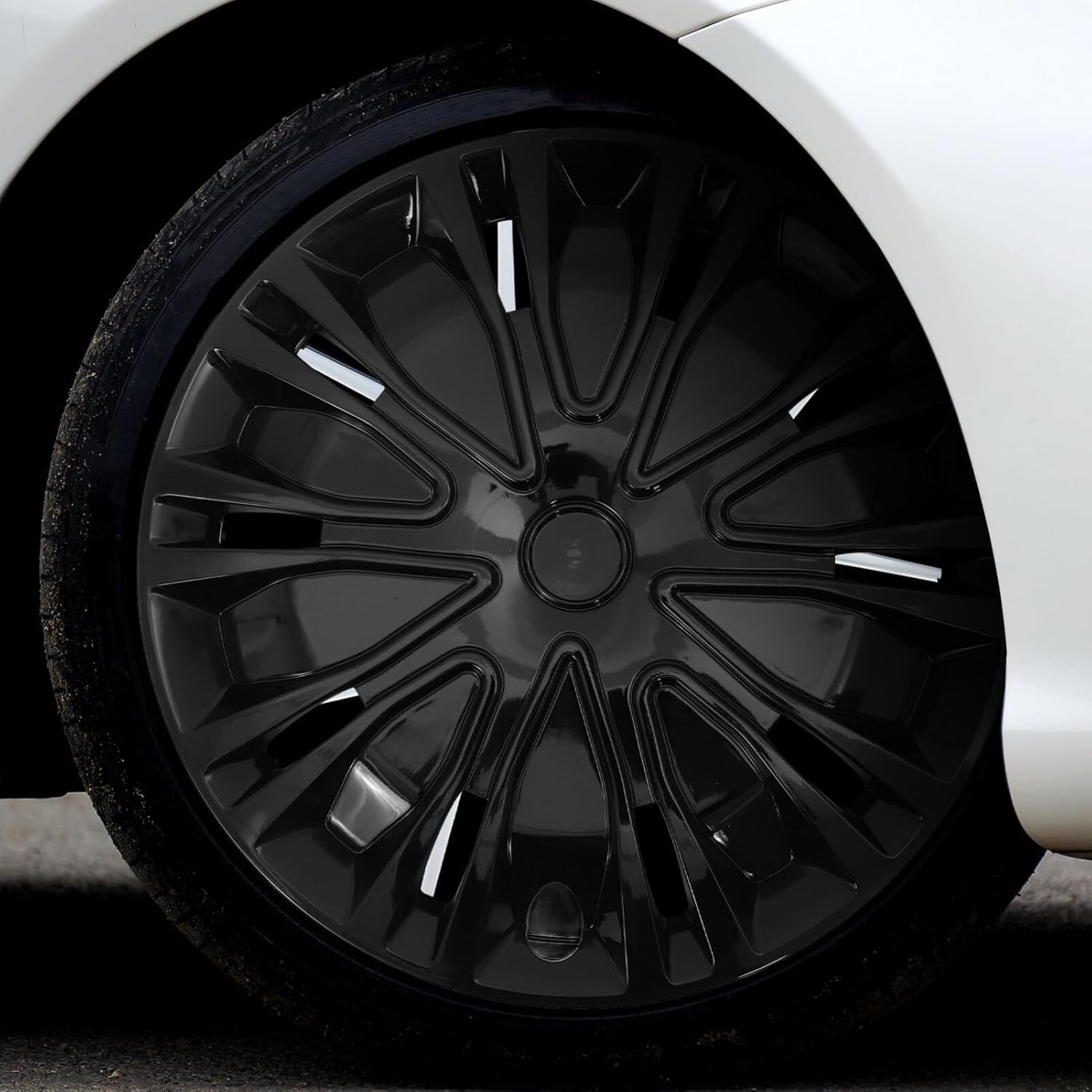 JECOMPRIS 14 Inch Hubcap Wheel Cover Universal Replacement Hub Cap Automotive... - Picture 10 of 14