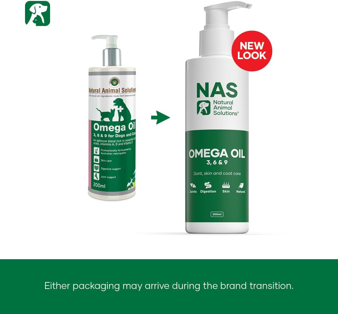 Natural Animal Solutions Omega Oil for Dogs and Cats. Omega 3, 6 & 9 Fish Oil... - Picture 7 of 12