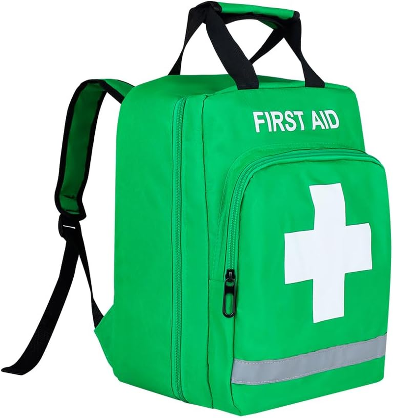 Red Emergency Backpack First Aid Bag Empty Medical First Aid Rucksack Treatme... - Picture 11 of 15