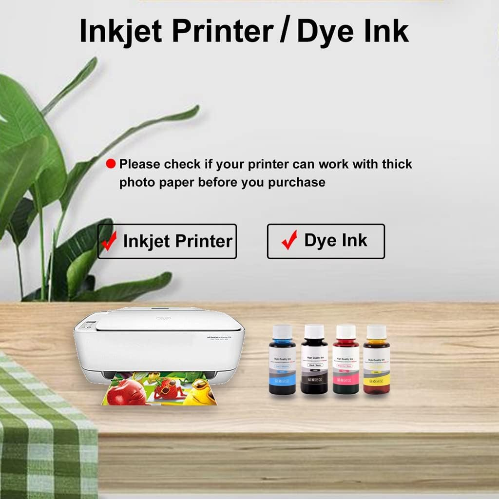 INKUWAY 260gsm Thick Double Sided Matte Photo Paper Inkjet A4 100sheets Matt ... - Picture 5 of 16